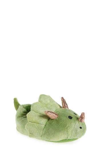 HARPER CANYON HARPER CANYON KIDS' DINO FLUFF SLIPPER 