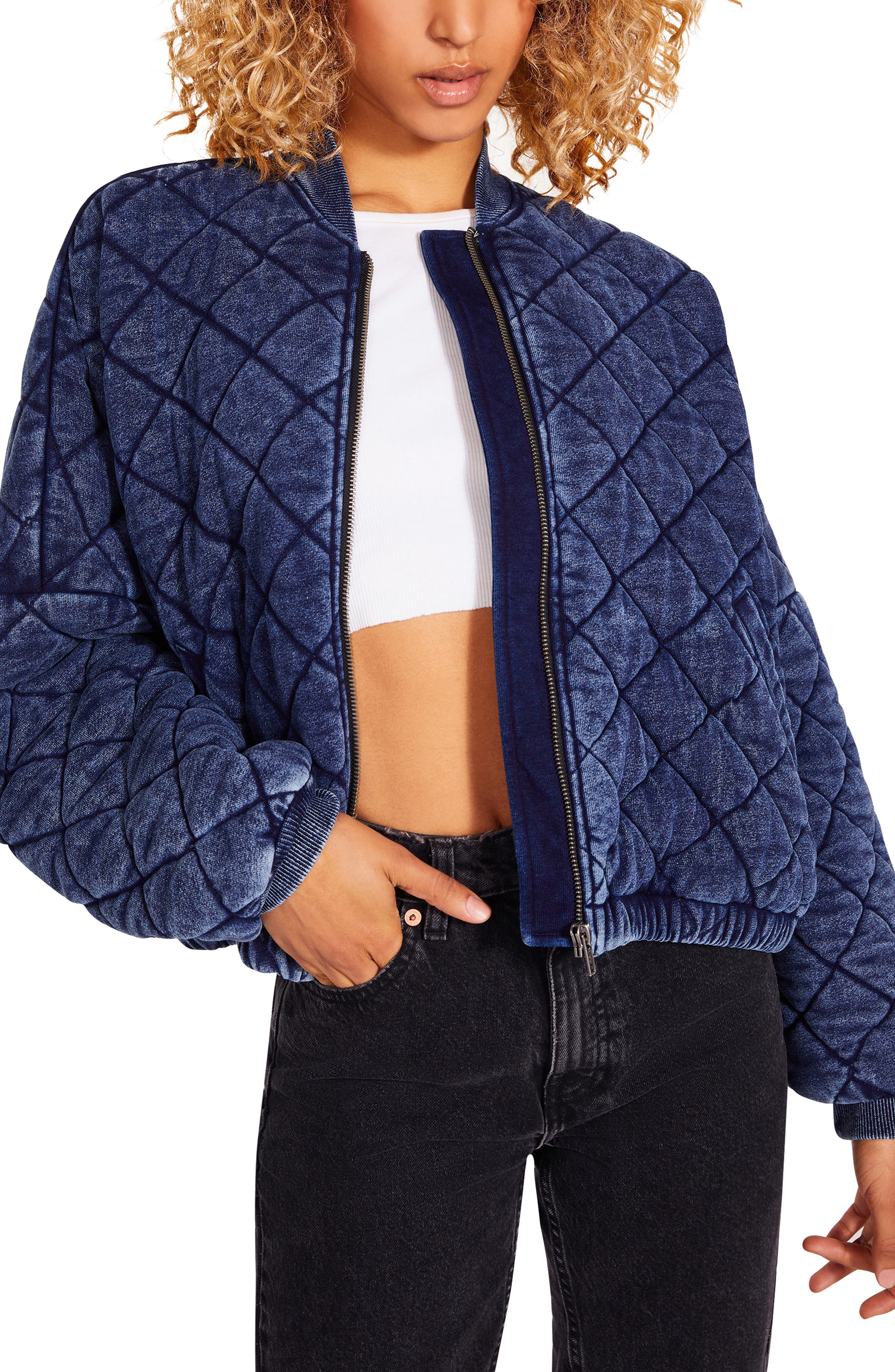 steve madden bomber jacket