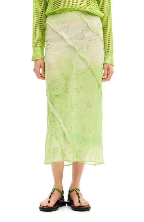 Cortes Maxi Skirt in Green