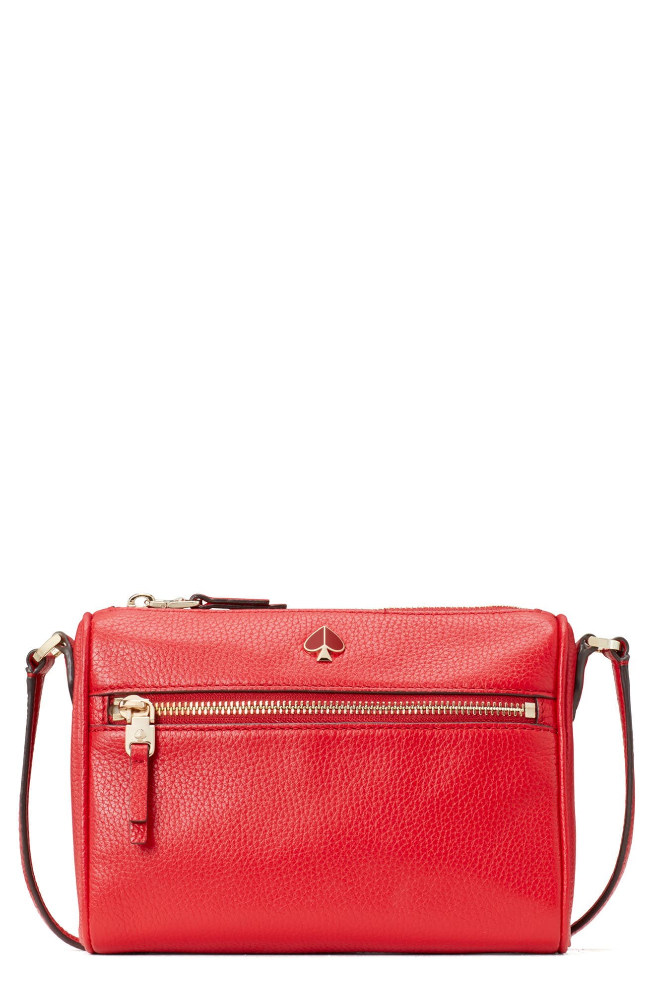 kate spade new york small polly leather crossbody bag Nordstrom