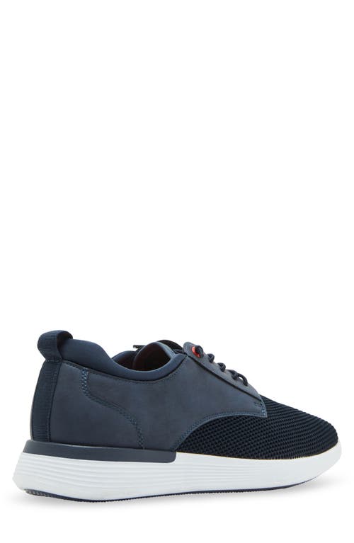 Steve Madden Victor Knit Derby In Navy