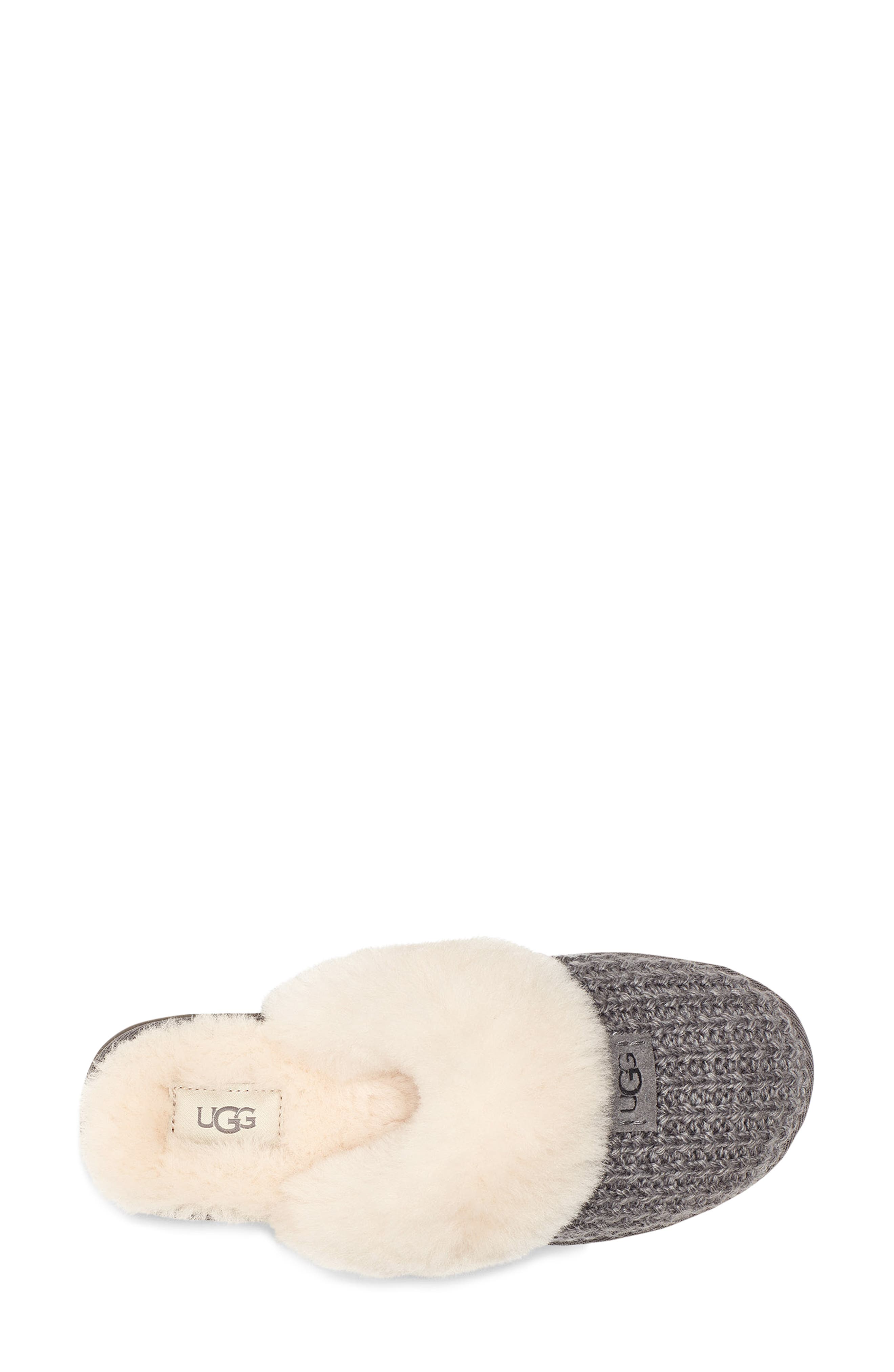 UGG® Cozy Knit Genuine Shearling Slipper (Women) Nordstrom