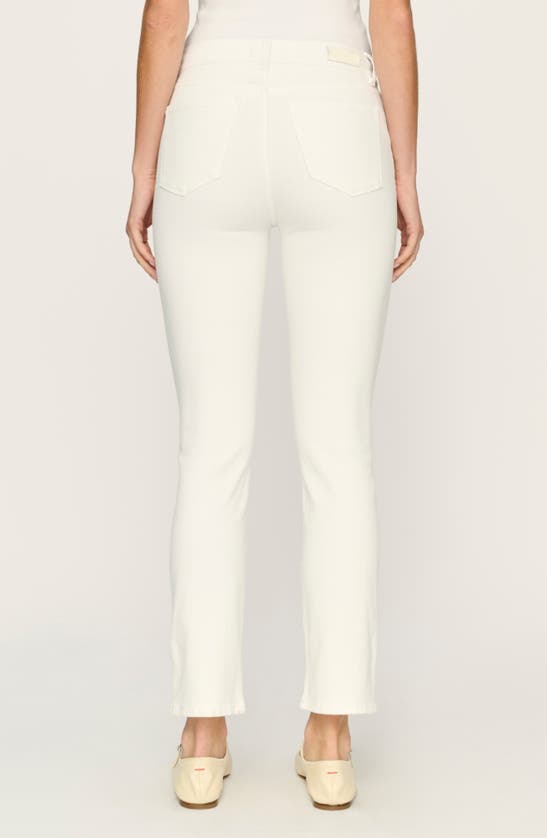 Dl1961 Mara Instasculpt Mid Rise Ankle Straight Leg Jeans In White