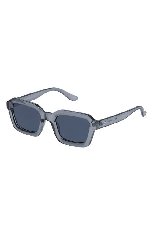 Shop Le Specs Impossible 51mm Square Sunglasses In Pewter