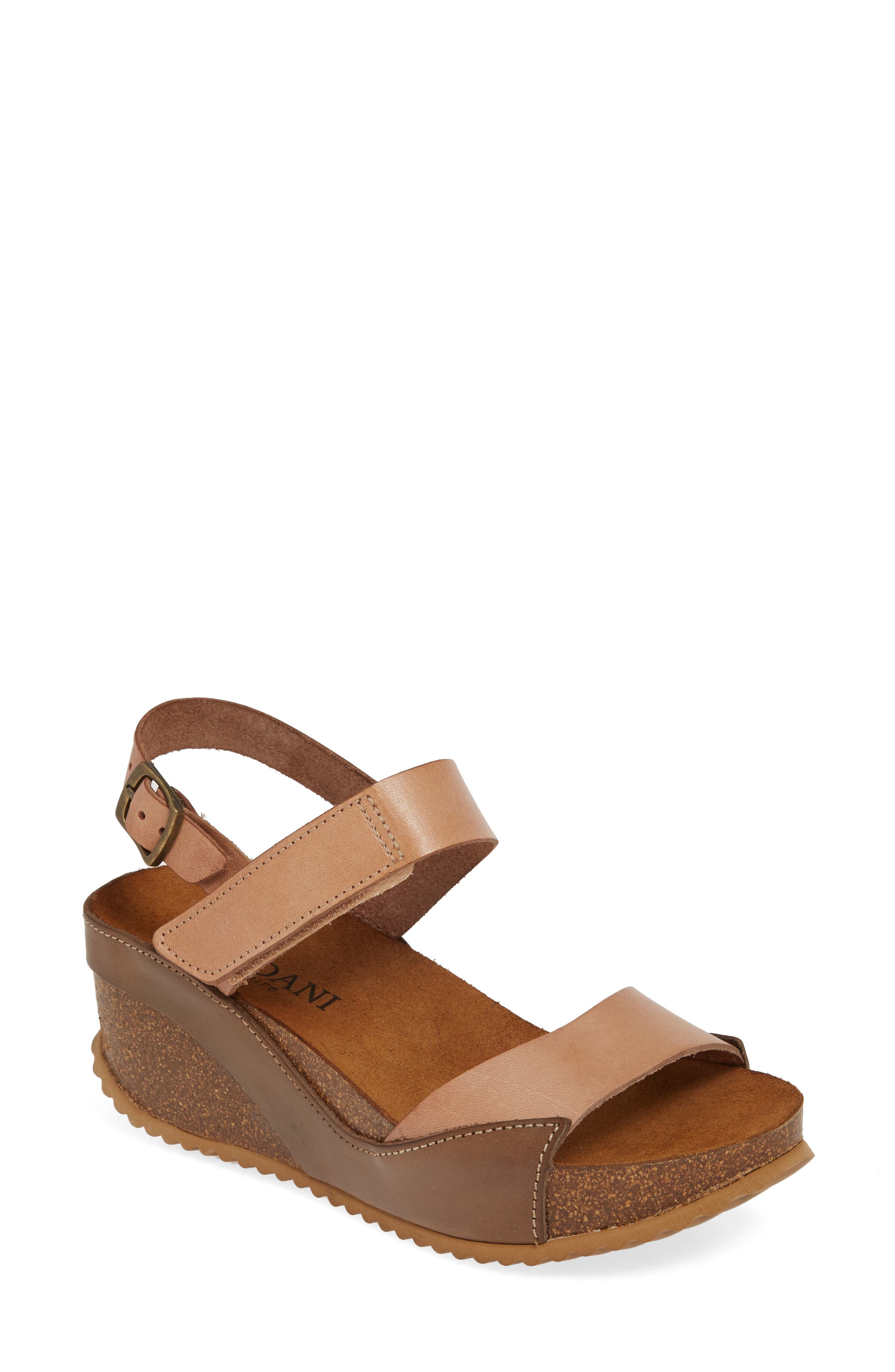 Cordani Marcelle Wedge Sandal, Brown