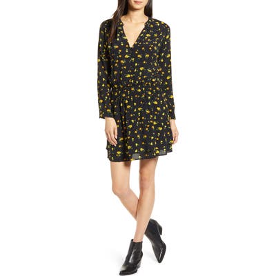 Rails Jasmine Long Sleeve Dress, Yellow