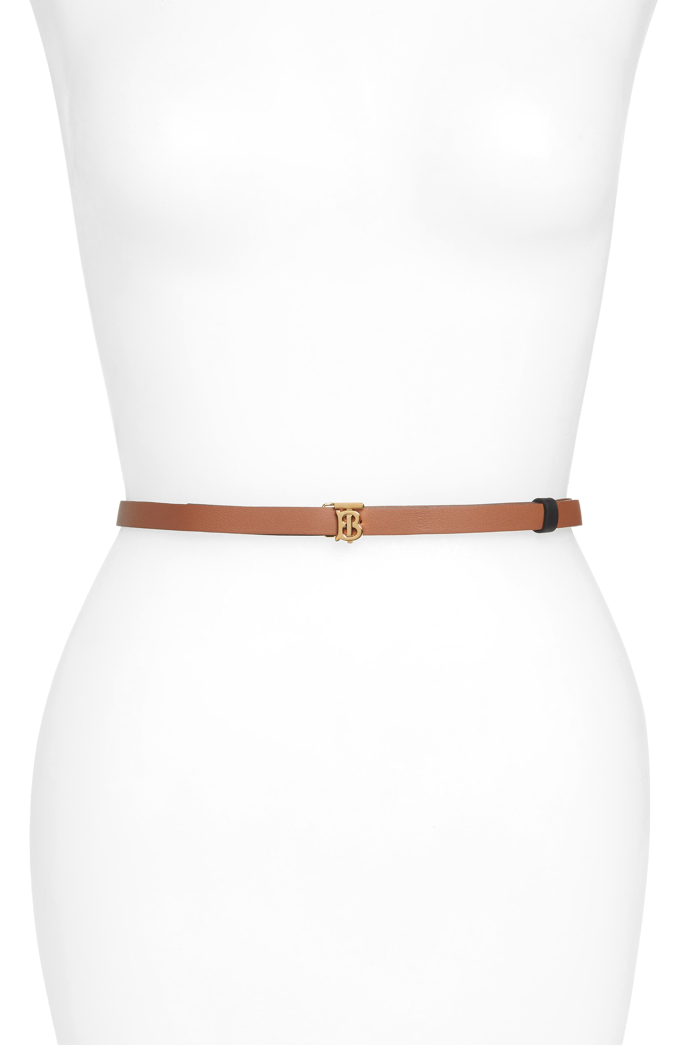 burberry skinny belt