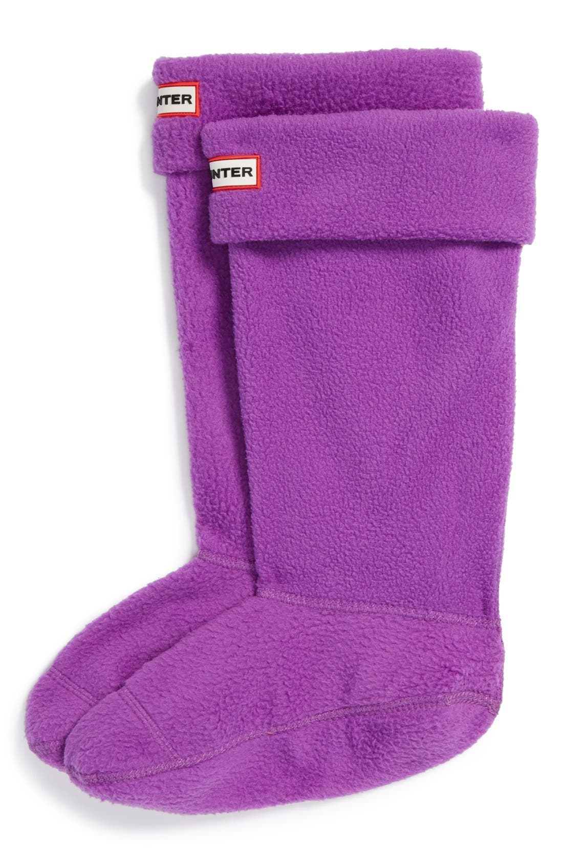 Hunter Neon Fleece Welly Socks (Women) Nordstrom