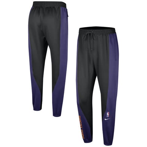Men's Purple 100% Polyester Slim Fit Pants