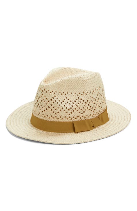 Los Angeles Rams NFL Womens Wordmark Beach Straw Hat