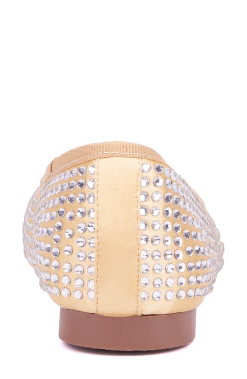 New York And Company Palmira Flat In Gold