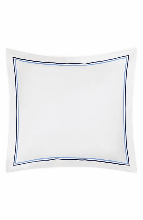 Matouk Essex Cotton Percale Euro Sham in Navy at Nordstrom