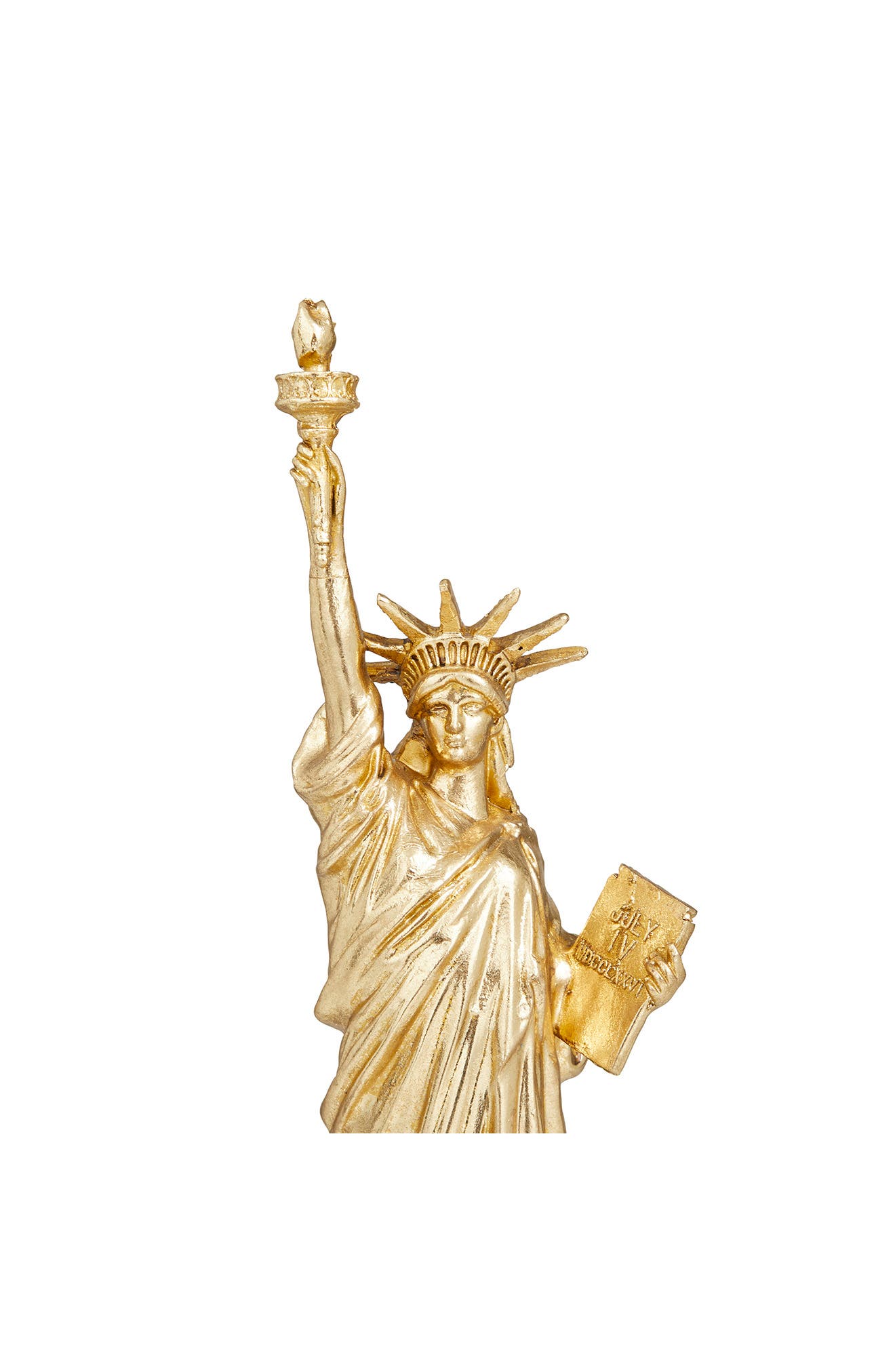 Novogratz Goldtone Polystone Statue of Liberty Sculpture Nordstromrack