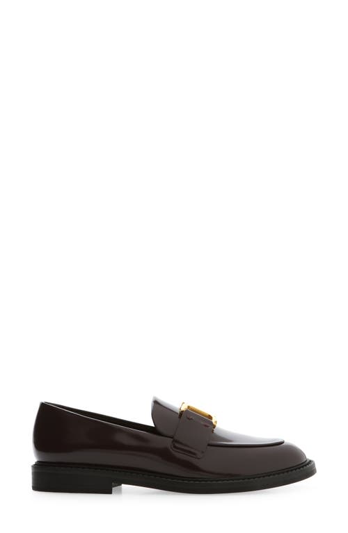 Shop Chloé Marcie Loafer In 6bc Deep Ruby