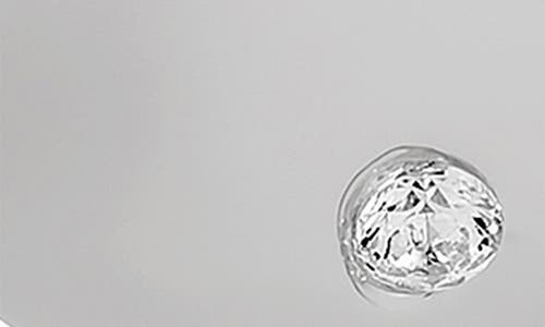 Ettika Polished Stacking Pebble Ring Set In Rhodium