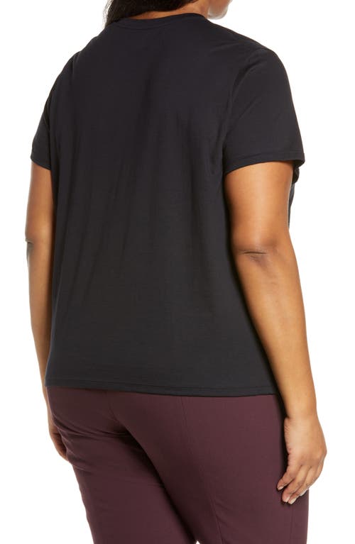 Vince Essential Crewneck Tee In Coastal