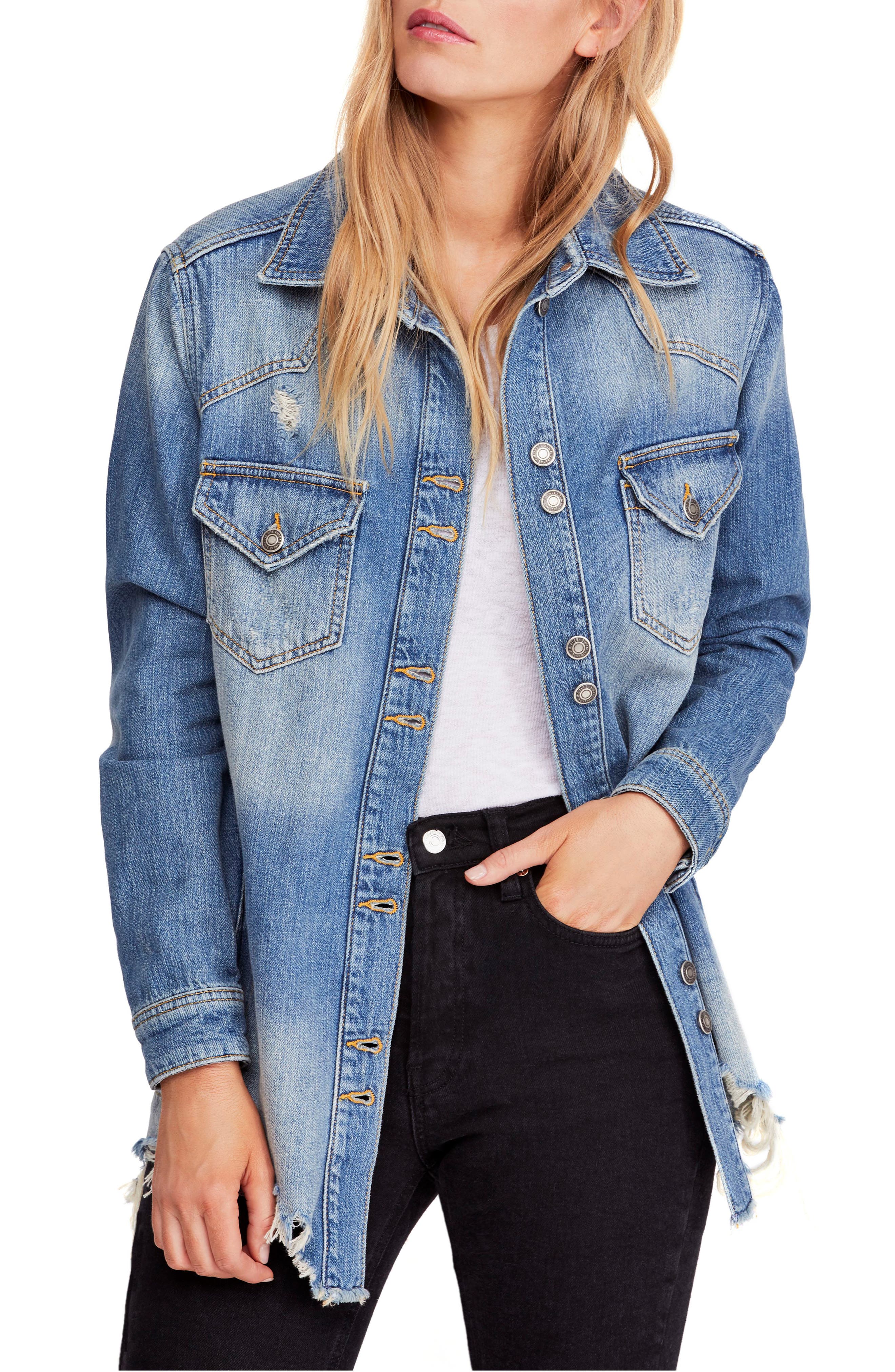 free people moonchild shirt jacket