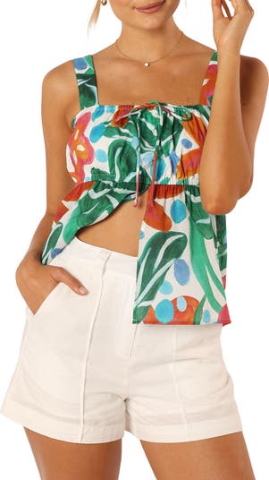 Buddylove - Petal Flower Applique Tank Top