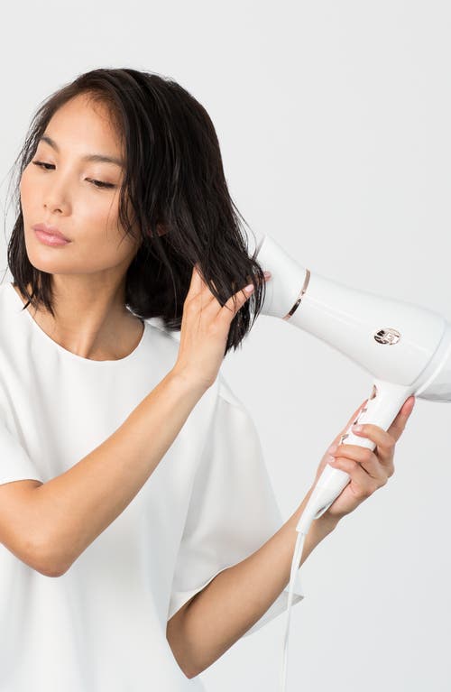 T3 Certified Refurbished Featherweight 2 Hair Dryer In White