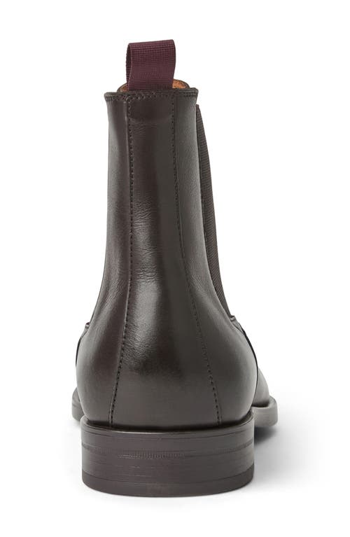 Bruno Magli Hayden Chelsea Boot In Brown Tumbled