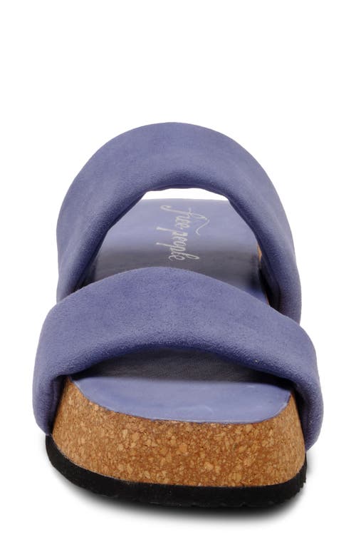Shop Free People Fairmont Platform Slide Sandal In Seascape