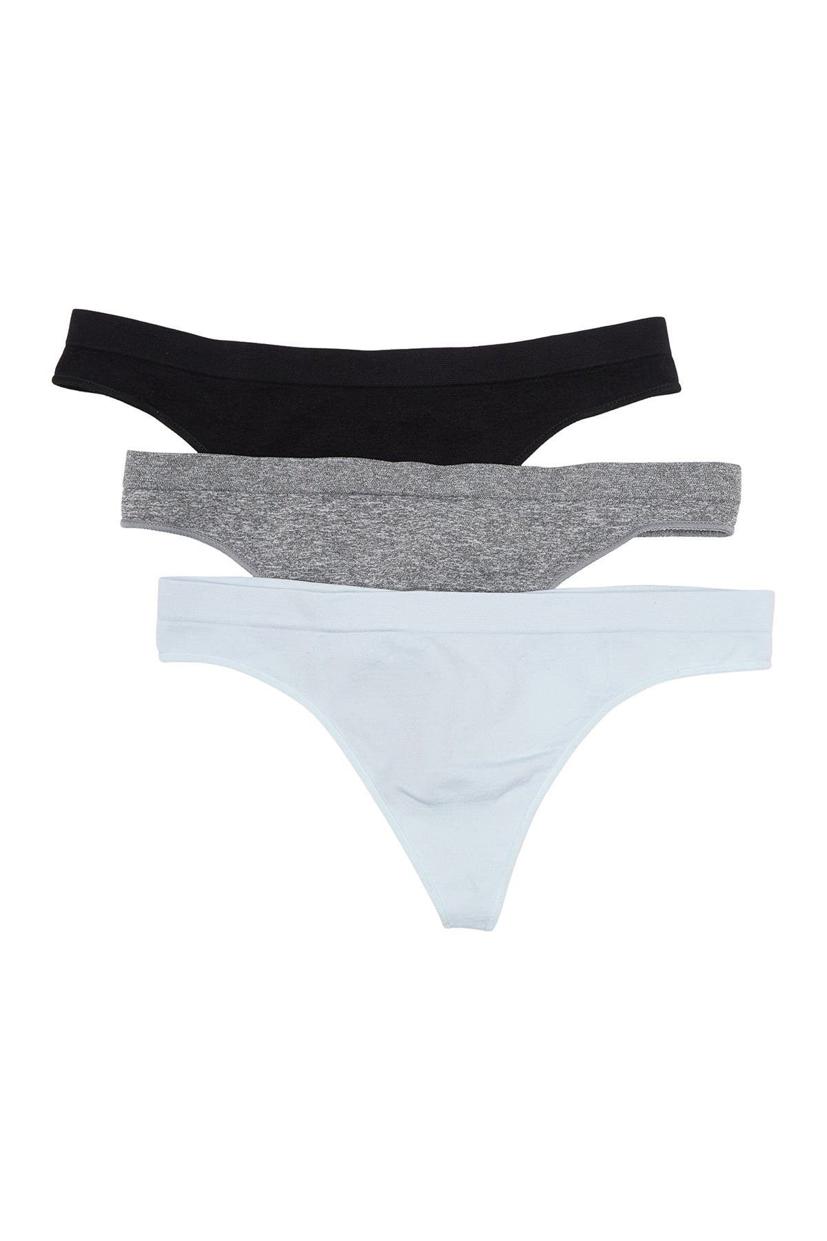 Abound Sammy Seamless Thong In Blue Drift Multi