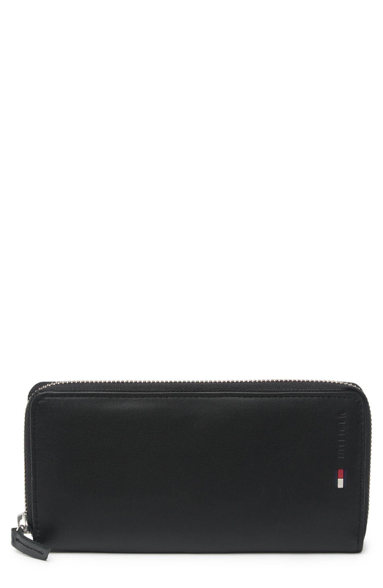tommy hilfiger zipper wallet