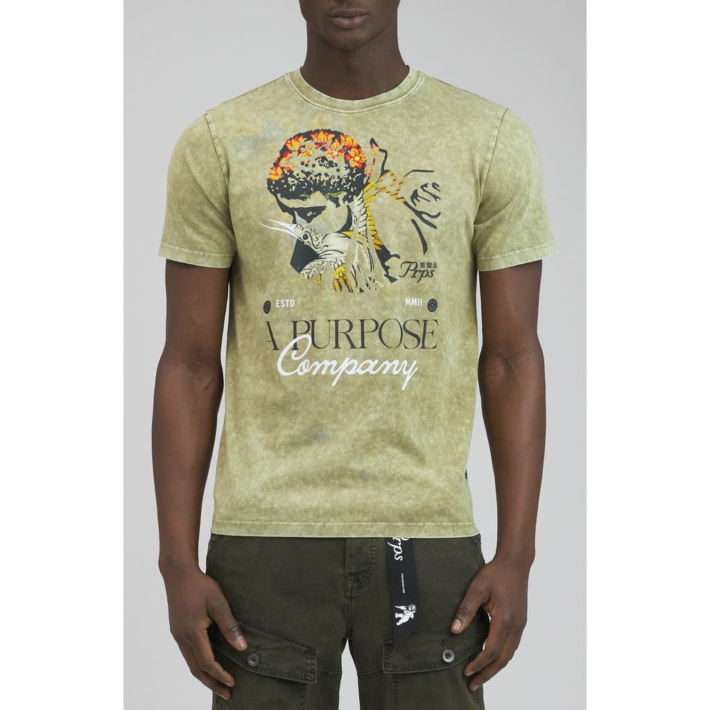 Prps Fire Valley Graphic T-shirt In Metallic