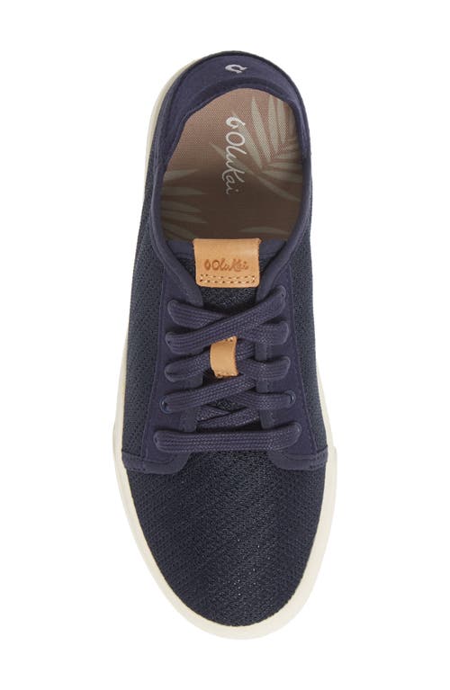 Olukai Pehuea Li Convertible Sneaker In Trench Blue/trench Blue