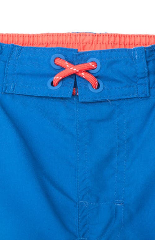 Shop Rokka&rolla Kid's Swim Trunks With Mesh Lining And Upf 50+ Protection In Tropical Burst