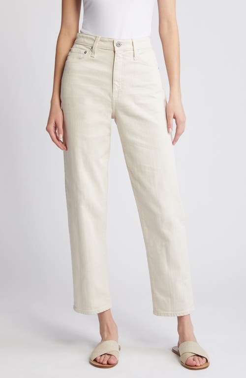 AG Rian High Waist Ankle Straight Leg Jeans 1 Year Opal Stone at Nordstrom,