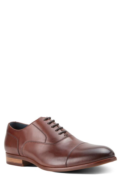 Shop Blake Mckay Melvern Cap Toe Oxford In Chestnut Leather