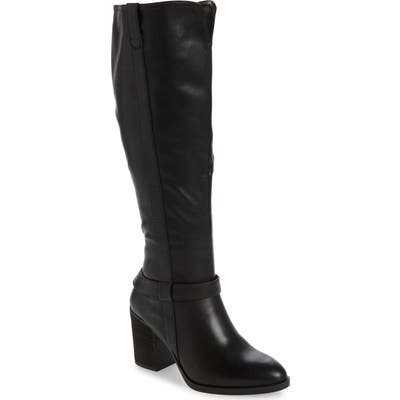 Mia Hamilton Block Heel Boot- Black