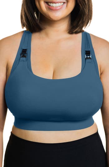 LOVE AND FIT Everyday Luxe Maternity/Nursing Pumping Wireless Bra