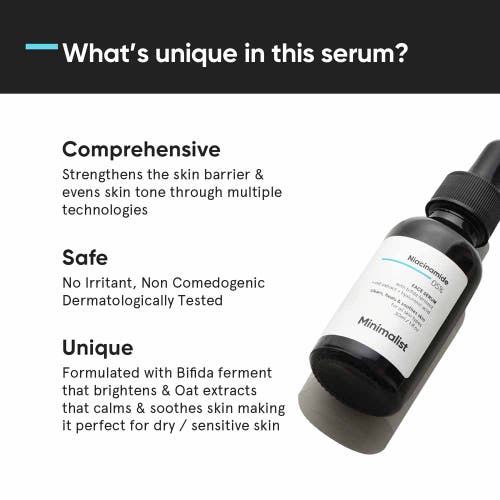 Shop Minimalist Niacinamide 05% Face Serum