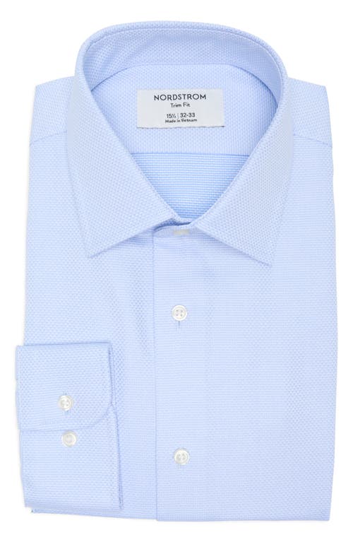 NORDSTROM NORDSTROM PREMIUM NON-IRON TRIM FIT DRESS SHIRT