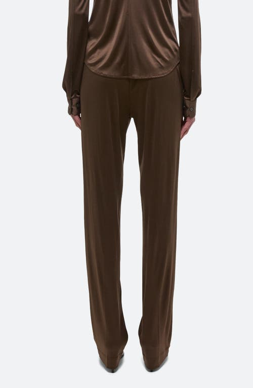 Shop Helmut Lang Fluid Liquid Jersey Pants In Dune