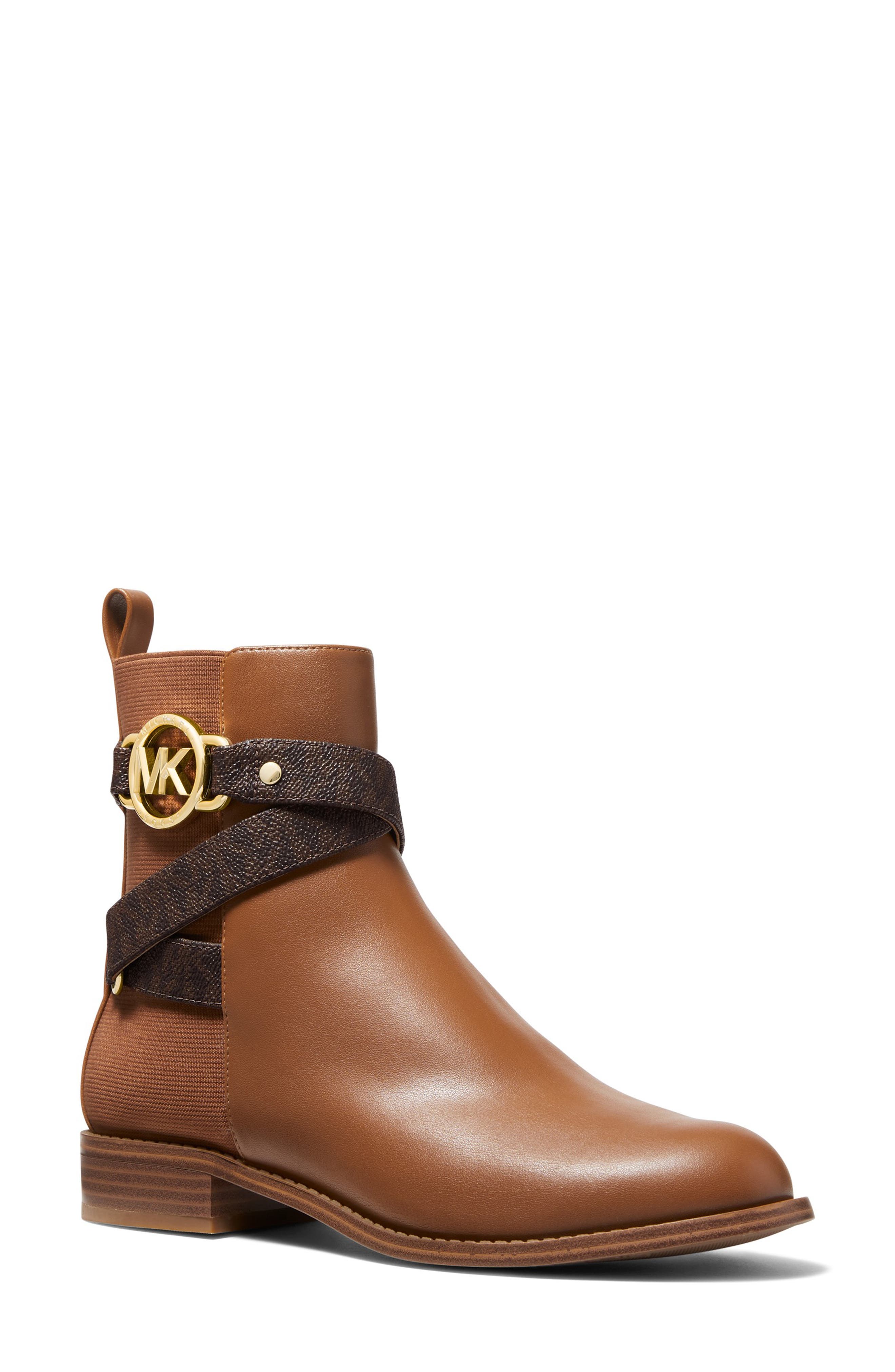 michael kors gold boots