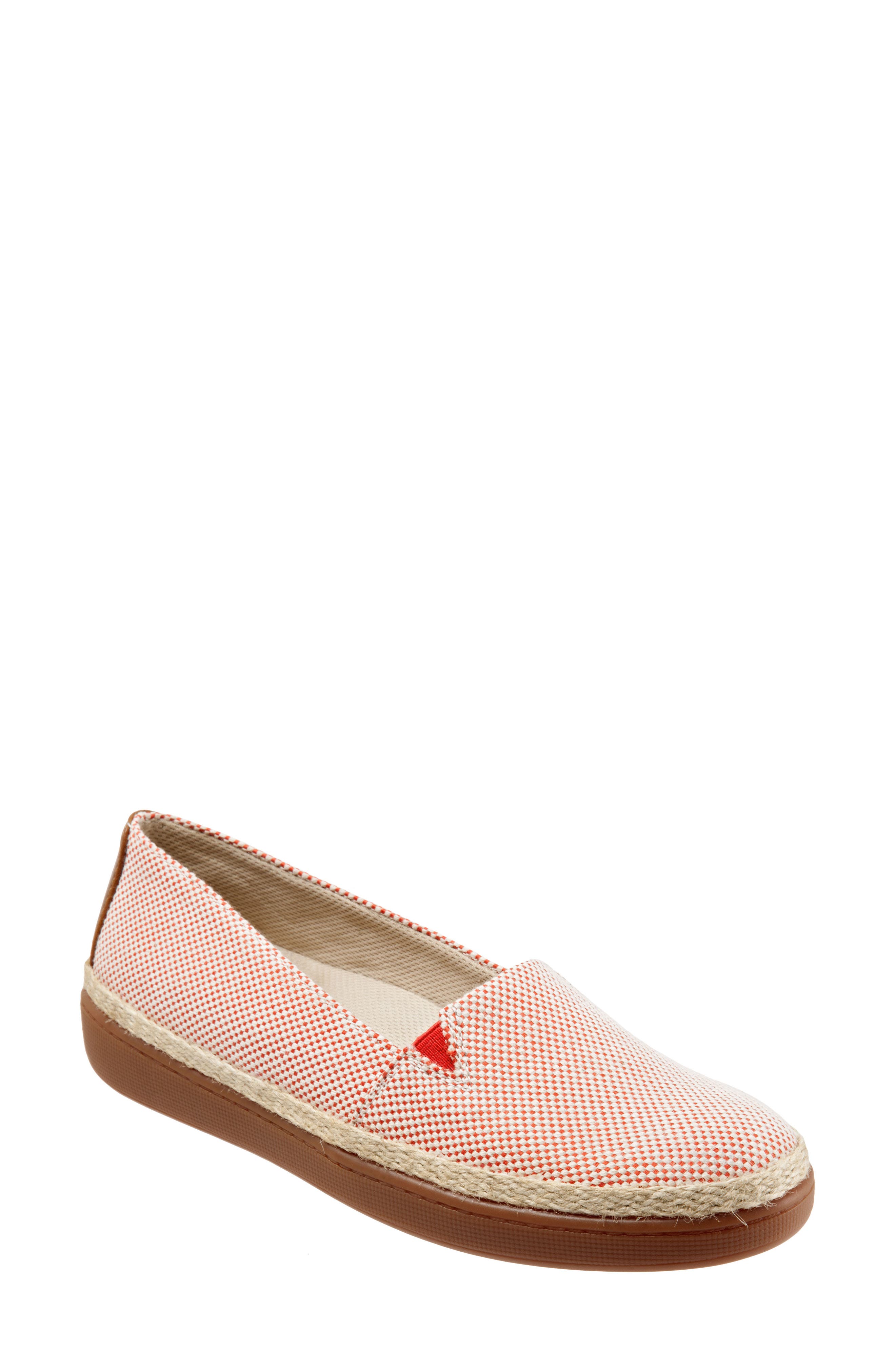 Trotters Accent Slip-On, Red