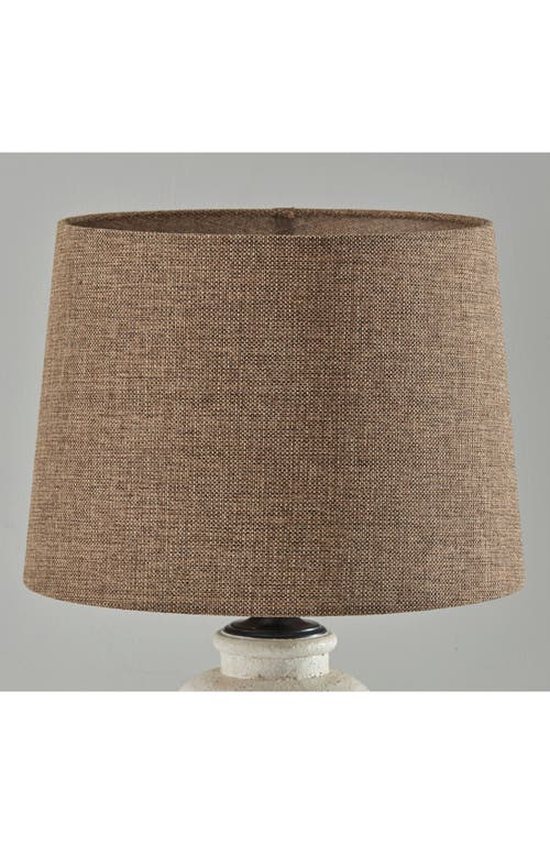 Adesso Lighting Callista Table Lamp In White Ceramic