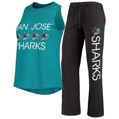 Concepts Sport Aqua/Heather Gray Miami Dolphins Big & Tall T-Shirt & Pajama Pants Sleep Set