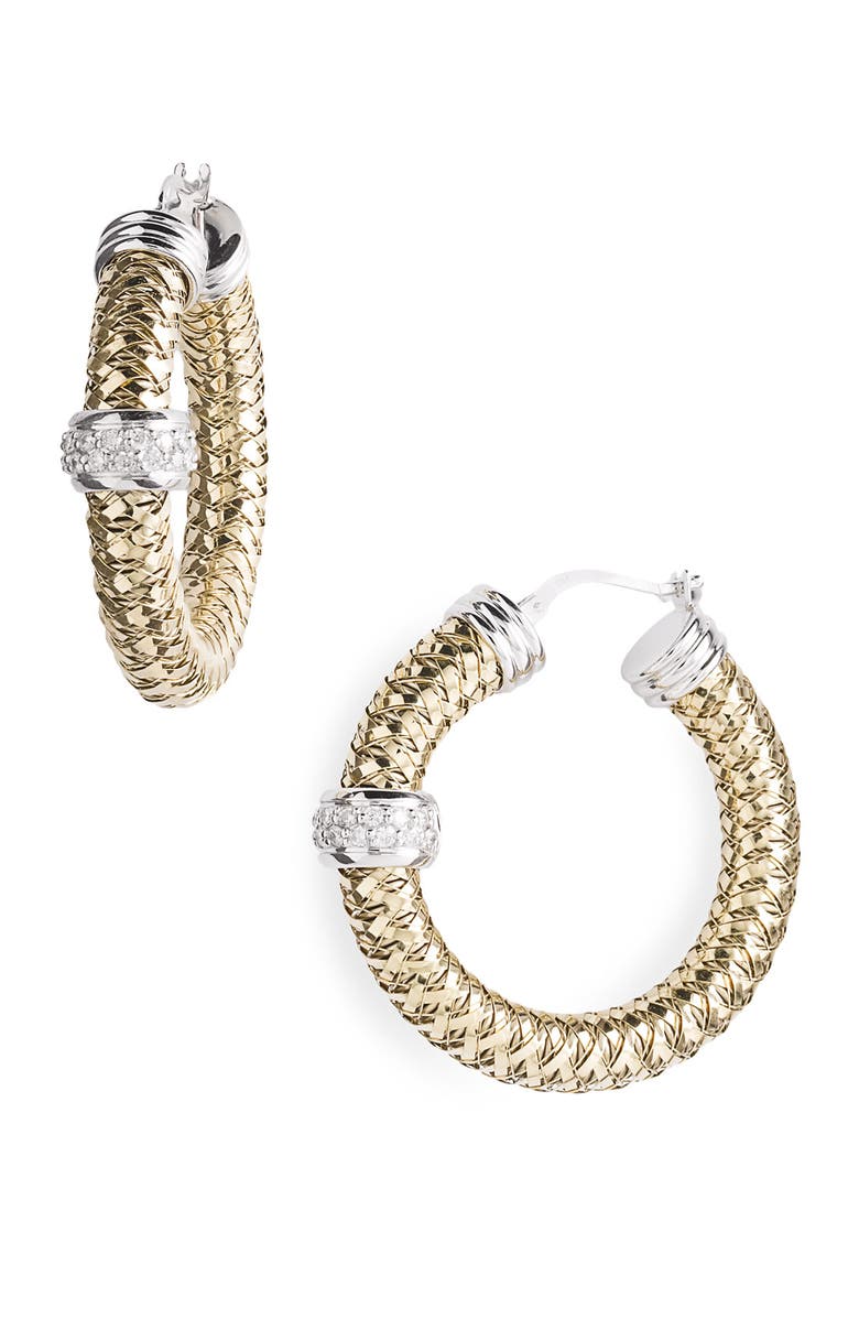 Roberto Coin 'Primavera' Diamond Hoop Earrings | Nordstrom