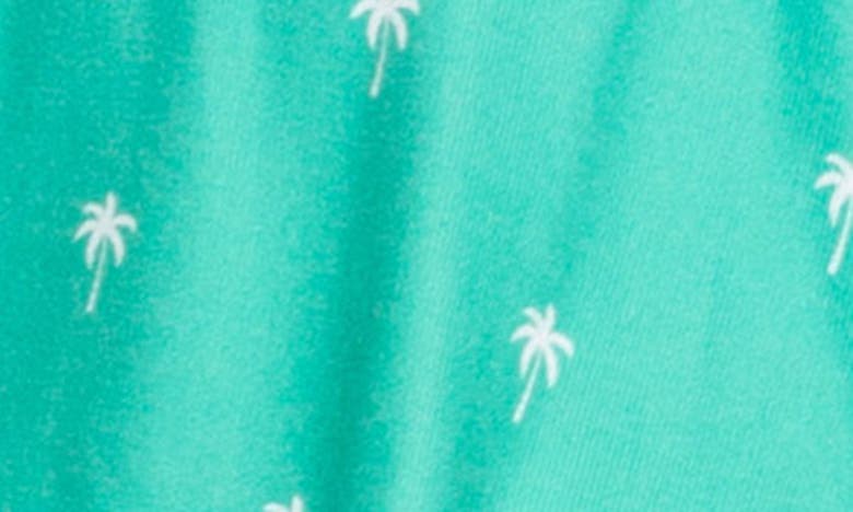 Shop Pj Salvage Beach More Worry Less Pajamas In Green Flare