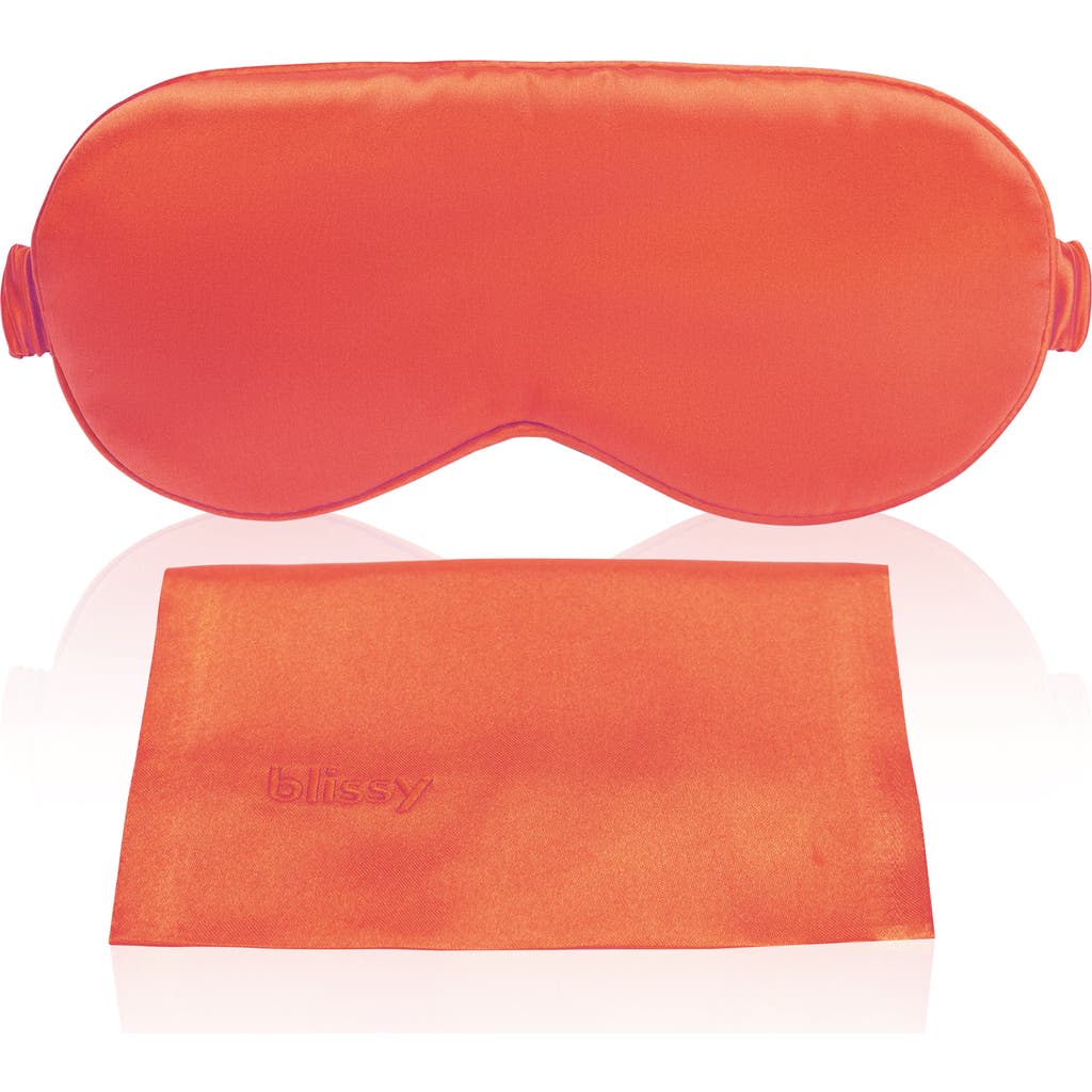 Blissy Silk Sleep Mask In Sunrise