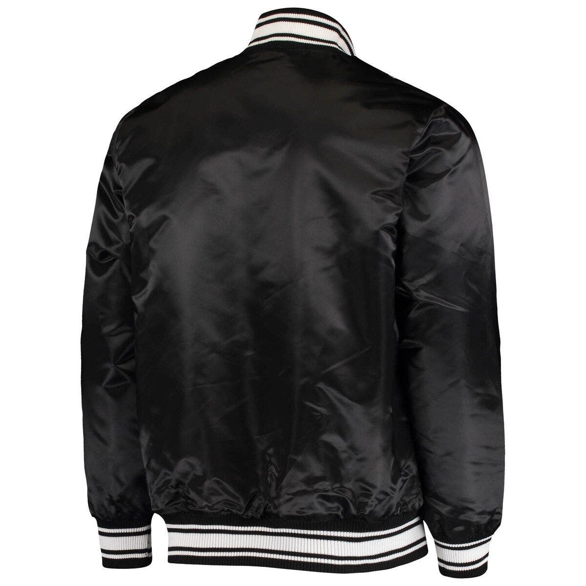 black chiefs starter jacket