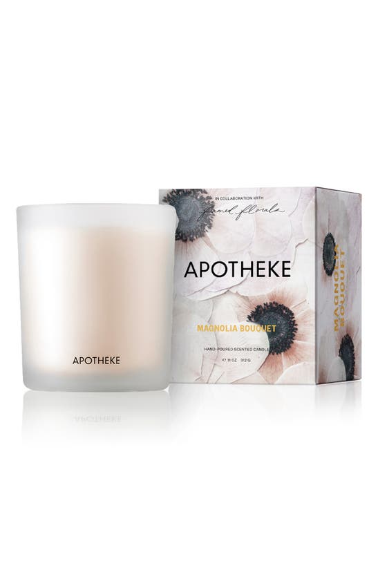 Apotheke Magnolia Bouquet Candle In Neutral