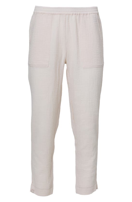 Shop Barefoot Dreams Malibu Collection® Sun Soaked Crop Sleep Pants In Sand Dune