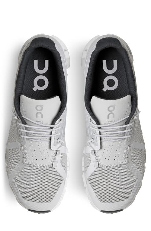 Shop On Cloud 5 Running Shoe In Glacier/white