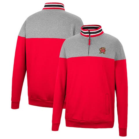 Fanatics Men's Top of The World Red/Gray Louisville Cardinals Time Is Up Shorts Size: Extra Large