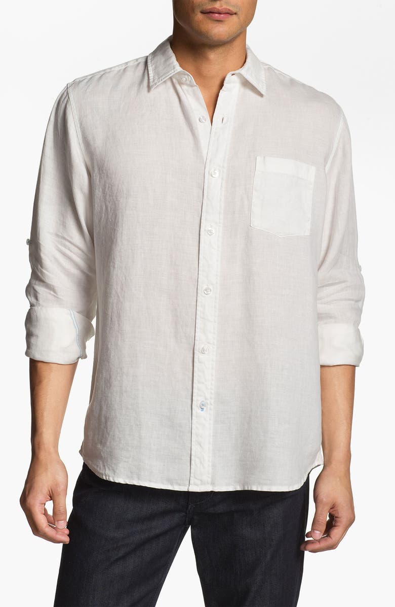 Toscano Regular Fit Linen Sport Shirt | Nordstrom